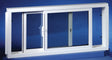 Duo-Corp 3224SLID Basement Window, Vinyl Frame, Glass Glass/Screen