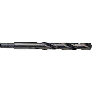 Irwin 67827 Jobber Drill Bit, 27/64 in Dia, 5-3/8 in OAL, Spiral Flute, 2-Flute, 27/64 in Dia Shank, Reduced Shank