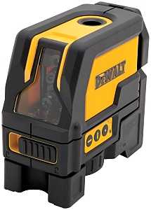 DEWALT DW0822 Laser, 50 ft, +/-3/16 in at 50 ft Accuracy, 2-Beam, Red Laser