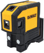 DEWALT DW0851 Laser Level, 165 ft, +/-1/8 in at 100 ft Accuracy, 5-Dot, Red Laser