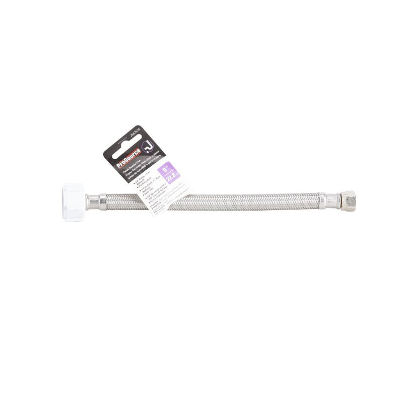 9IN TOILET SUPPLY LINE 3/8 COM