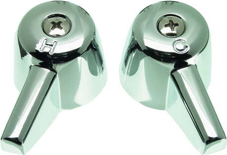 Danco 80401 Faucet Handle, Metal/Zinc, Chrome Plated, For: Central Brass Kitchen and Bathroom Sink Faucets