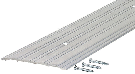 M-D TH042 69808 Saddle Threshold, 72 in L, 5 in W, Aluminum, Mill