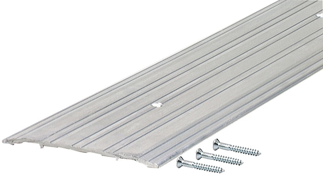 M-D TH042 69808 Saddle Threshold, 72 in L, 5 in W, Aluminum, Mill