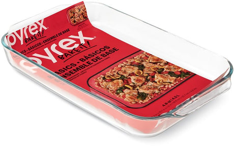 DISH BAKING RECT GLS 15X10X2IN, Pack of 4