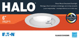 Halo RL6-DM Series RL6069S1EWHDMR LED Retrofit Module, 9 W, 120 V, LED Lamp, White, Matte