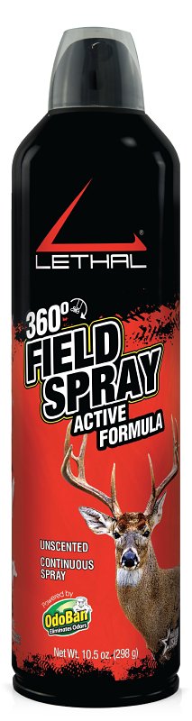 Lethal 9717B67-10A12 360 deg Field Spray, Odorless, Liquid, 10.5 oz, Spray Bottle, Pack of 12