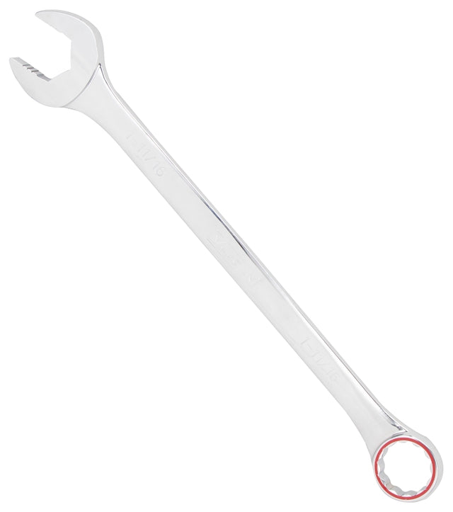 Vulcan MT1-11/16 Combination Wrench, SAE, 1-11/16 in Head, Chrome Vanadium Steel