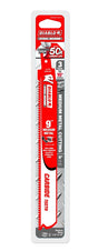 Diablo DS0910CF3 Series Reciprocating Saw Blade, Applicable Materials: Metal, 9 in L, 10 TPI, Carbide Cutting Edge, 3/PK