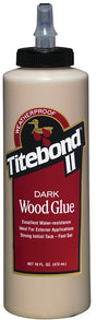 Titebond II 3704 Glue, Brown, 16 oz Bottle