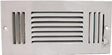 ProSource SW03-10X4 Sidewall Register, Steel, White