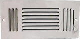 ProSource SW03-10X4 Sidewall Register, Steel, White