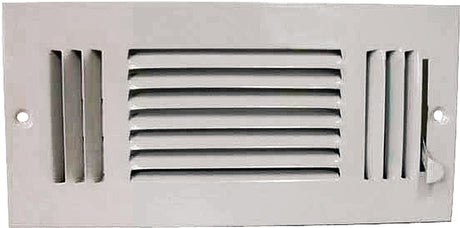 ProSource SW03-10X4 Sidewall Register, Steel, White