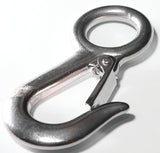 Baron 2311S-1-1/8 Spring Snap, 3/4 in Snap Opening, 4-5/8 in L Dimensions, 400 lb Working Load, Stainless Steel