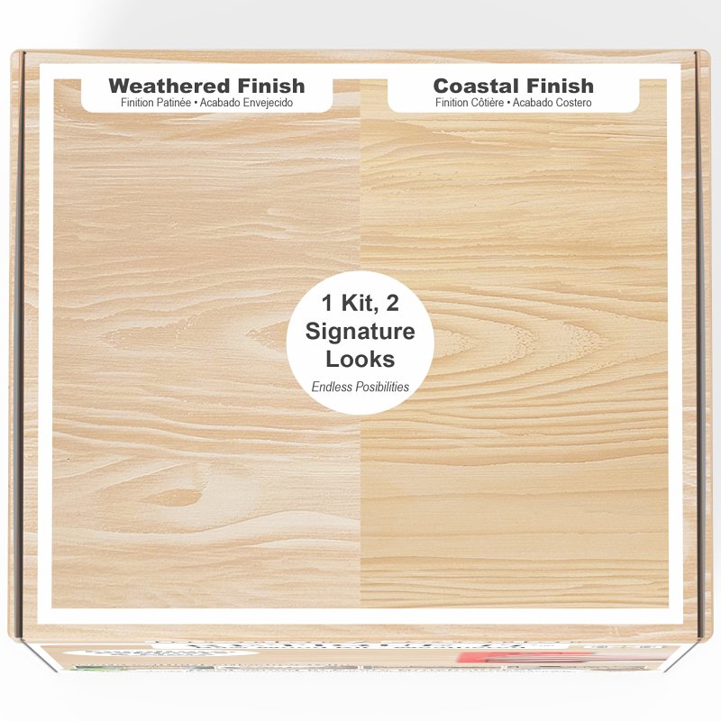 Retique It RQ-RW16-WETF-1B Raw Wood Kit, Matte