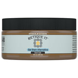 Retique It RQ-GS08-DOAK-R8 Stain Alternative, Dark Oak, Gel, 8 oz