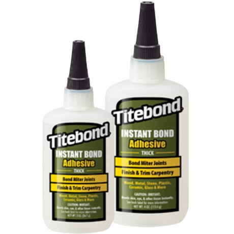 Titebond 6222 Glue, Clear, 4 oz, Bottle, 1.11 Specific Gravity