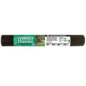 BARRIER WEED 30YR BLACK 3X50FT