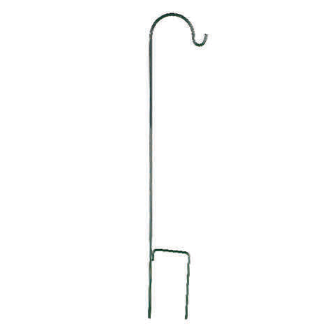 Audubon Green Steel 42 in. H Single Crook Plant Hanger 1 pk