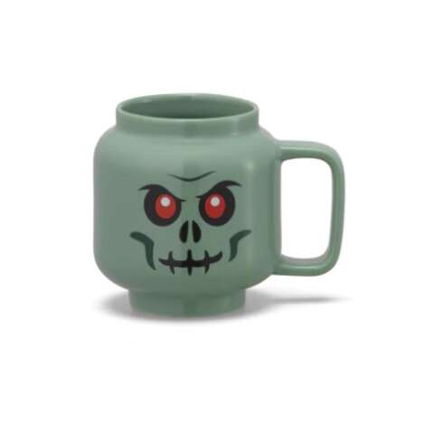 Lego 8.6 oz Green BPA Free Skeleton Mug, Pack of 8