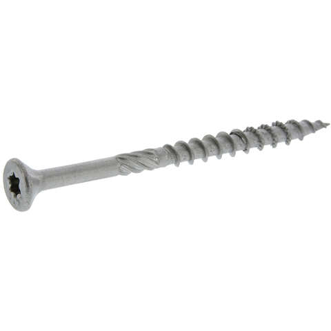 Hillman Power Pro No. 9 X 2 in. L Star Flat Head Exterior Deck Screws 5 lb