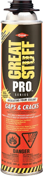 Dow GREAT STUFF PRO 342101 Insulating Foam Sealant, Orange, 24 oz Can