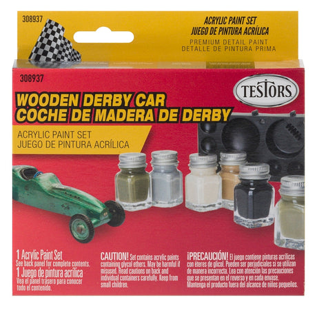 TESTORS 308937 Craft Paint Set, 0.25 oz