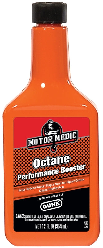 Gunk M5112 Octane Performance Booster, 12 oz Bottle