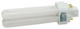 Sylvania 20942 Double Tube Compact Fluorescent Bulb, 13 W, T4 Lamp, G24Q-3 Lamp Base, 900 Lumens, 2700 K Color Temp