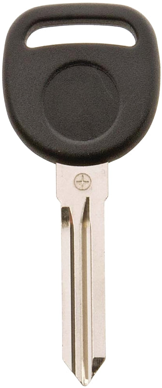 Hy-Ko 18GM504 Key Blank, Brass/Plastic, Nickel, For: GM Vehicle Locks