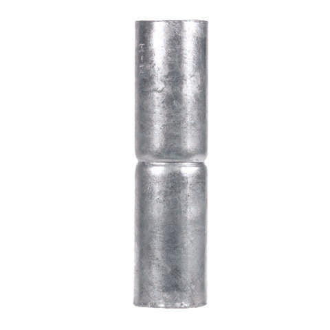 YardGard 6 in. L Galvanized Silver Steel Chain Link Top Rail 1 pk