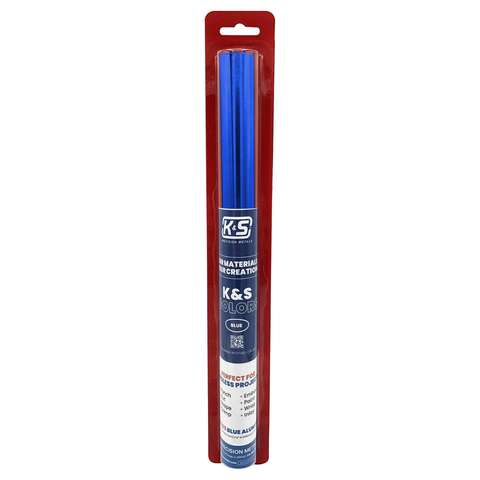 K&S Blue Alum Foil 0.04 in. X 12 in. W X 24 in. L Aluminum Foil