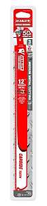 Diablo DS1210CF3 Reciprocating Saw Blade, Applicable Materials: Metal, 12 in L, 10 TPI, Carbide Cutting Edge, 3/PK