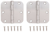 ProSource 20338SS-35RC-DB-P Door Hinge, Stainless Steel, Loose Pin, 180 deg Range of Motion