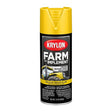 Krylon K01934000 Farm Equipment Spray, High-Gloss, John Deere Yellow, 12 oz Can