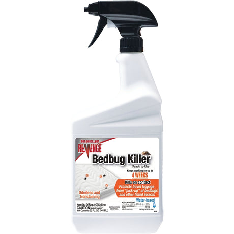 Bonide 573 Bed Bug Killer, Liquid, Spray Application, 1 qt Bottle