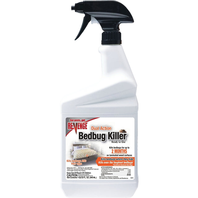Bonide 5712 Bed Bug Killer, Liquid, Spray Application, 12 qt Bottle