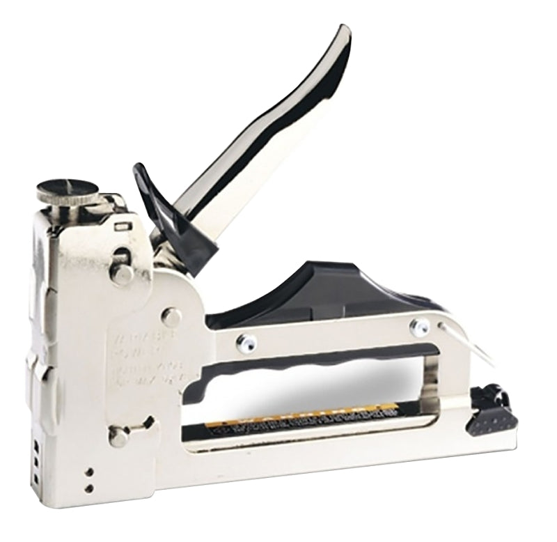 Duo-Fast 1011916 Manual Compression Stapler, 84 Magazine, Crown Staple, 1/2 in W Crown, 1/4 to 9/16 in L Leg