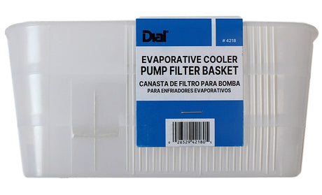 Dial 4218 Pump Basket, Heavy-Duty, Polyethylene, For: Evaporative Cooler Purge Systems