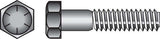 HILLMAN 5/8 in. D X 1-1/2 in. L Heat Treated Steel Hex Head Cap Screw 25 pk