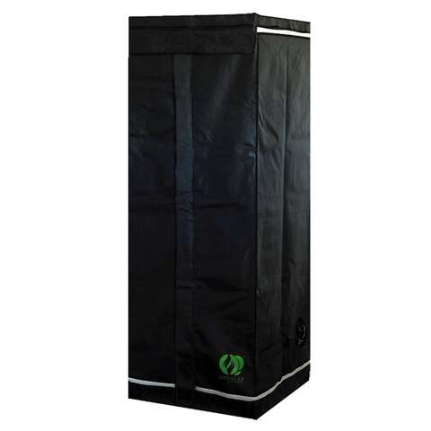 GrowLab Black 24 in. W X 24 in. D X 63 in. H Greenhouse