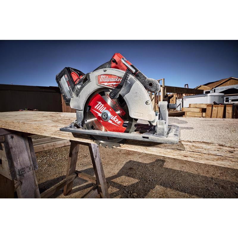 Milwaukee 2732-21HD Circular Saw Kit, Battery Included, 18 V, 12 Ah, 7-1/4 in Dia Blade, 50 deg Bevel