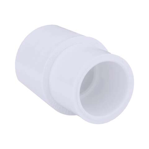 Charlotte Pipe Schedule 40 1 in. Slip X 3/4 in. D Slip PVC Coupling 1 pk