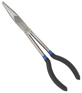 Vulcan JL-PR51100 Plier, 11 in OAL, 7.8 cm Jaw Opening, Black Handle, 3/4 in W Jaw