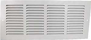 ProSource 1RA1406 Air Return Grille, 15-3/4 in L, 7-3/4 in W, Rectangle, Steel, White, Powder Coated