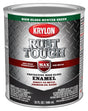 Krylon Rust Tough K09714008 Rust Preventative Paint, Gloss Sheen, Hunter Green, 1 qt, 400 sq-ft/gal Coverage Area, Pack of 2