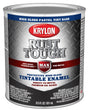 Krylon Rust Tough K09725008 Enamel Paint, Gloss Sheen, Pastel Base, 1 qt, 400 sq-ft/gal Coverage Area, Pack of 2