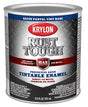 Krylon Rust Tough K09726008 Enamel Paint, Satin, Pastel Tint, 1 qt, Pack of 2