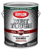 Krylon Rust Tough K09739008 Rust Preventative Paint, Gloss Sheen, Hunter Green, 1 gal, 400 sq-ft/gal Coverage Area, Pack of 4