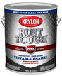 Krylon Rust Tough K09750008 Enamel Paint, Gloss, Clear, 1 gal, Pack of 4